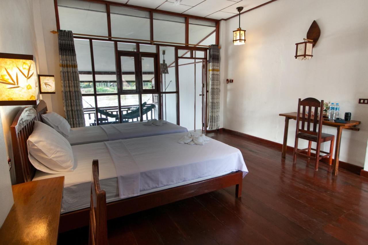 Dokchampa Guesthouse Ban Khon Exterior foto